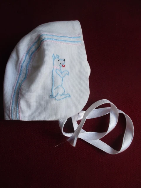 BONNET ANCIEN DE Bebe Ideal Pour Poupee Ancienne A Nettoyer EUR 12,00 - FR