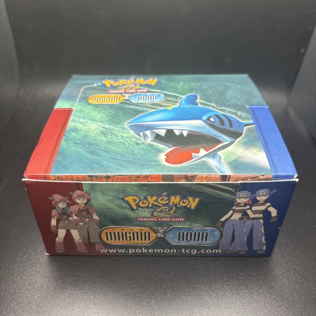 ex team magma vs team aqua booster box Double Crisis you will experience the dramatic rivalry between fire and water a true highlight of the EX era from 2004 Booster Pack: Magma VS Aqua