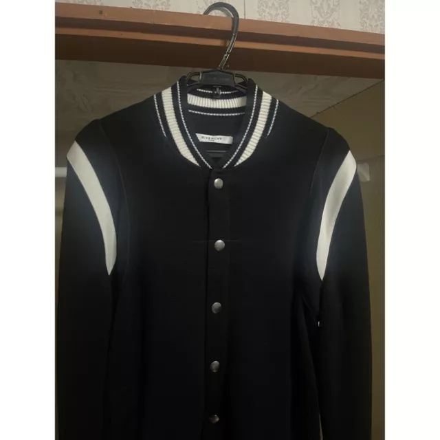 GIVENCHY knit teddy jacket with bomber Varsity Jacket No.tr538