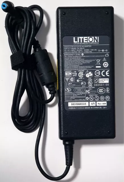 Genuine LITEON AC Original Power Adapter For Ace Laptop Model PA-1900-24/90W-19V