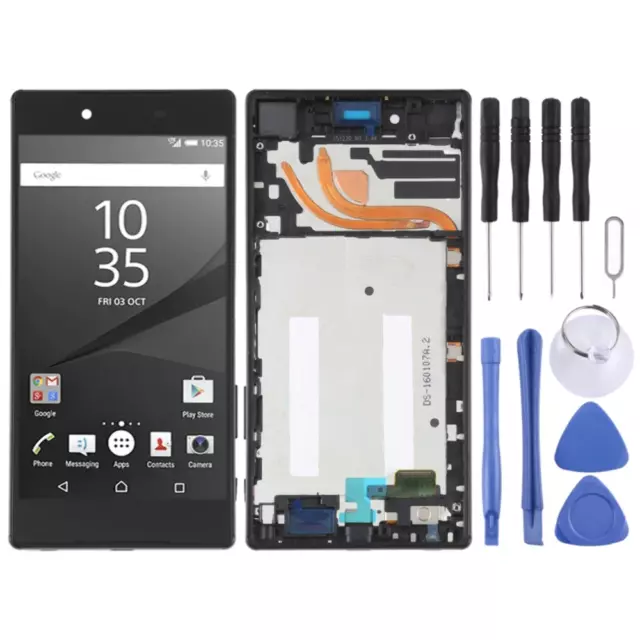 Original LCD Screen For Sony Xperia Z5 Premium E6853 Assembly with Frame(Black)