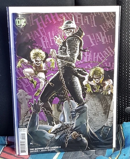 Batman Who Laughs 4  Kaare Andrews Variant DC Comics 2019