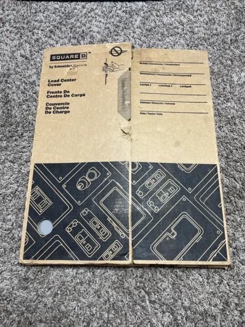HOMC12UC Square D 12SP Combo Mount Homeline Load Center Cover Only New Open Box