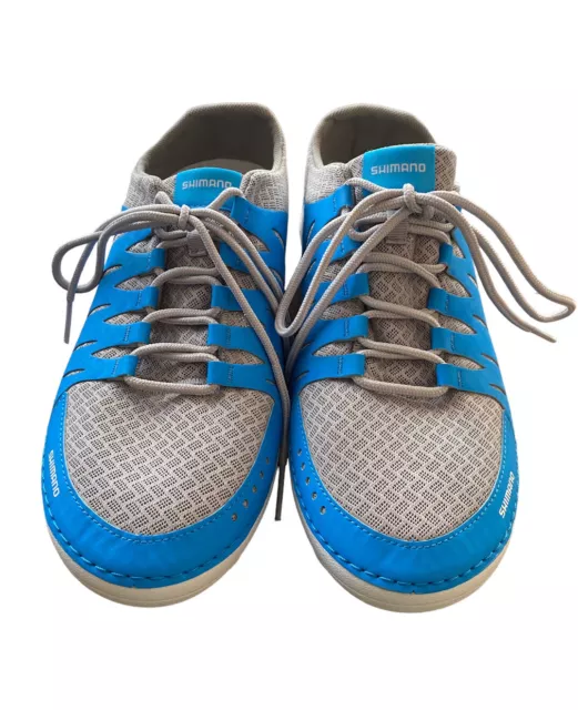 Shimano Evair Boat Shoes Color - Blue Size 12 Fishing Water Sports NWOT-NO BOX