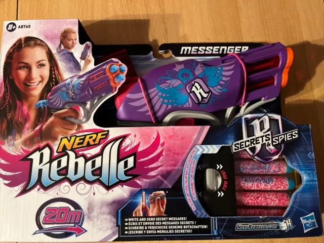 NERF Rebelle Messenger Spielzeugblaster NEU