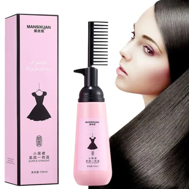Summer Hot Sale 3-Second Hair Straightening Cream New N1M8
