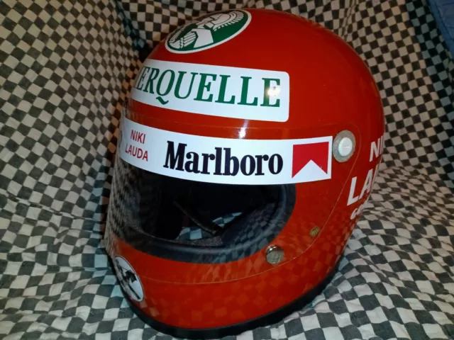 Vintage Bell Star Niki Lauda replica  Racing Helmet   Simpson  shoei
