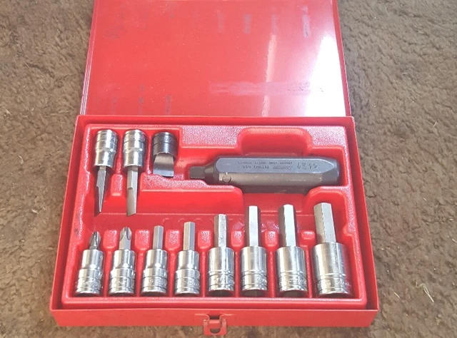 SNAP-ON 1/2 INCH Offset Impact Driver Set Allen Key Pit160 Plastic
