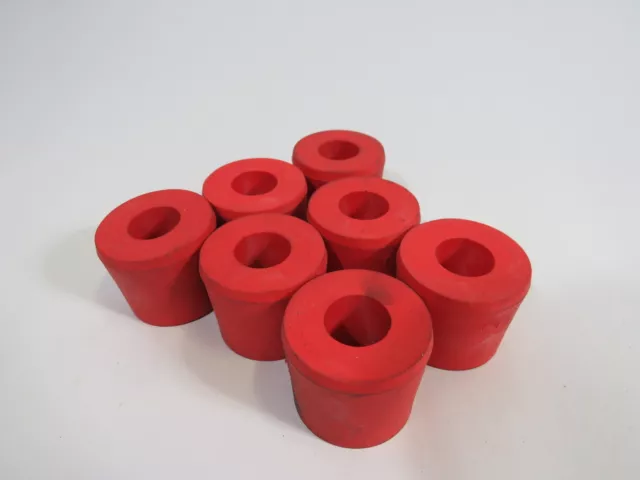 Arrow Hart 1547-72-P Red Cable Grommet .520-.620" 20/30A Lot of 7 ! WOW !
