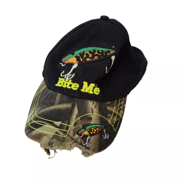 BERKLEY POWERBAIT FISHING Baseball Hat Cap Yellow Adjustable Fish Bite &  . $49.99 - PicClick