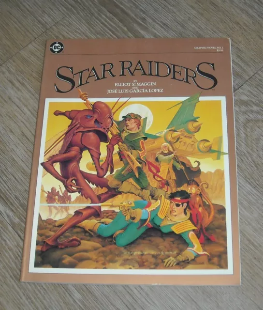 1983 Dc Graphic Novel #1 -Star Raiders - Elliott S Maggin Jose Luis Garcia Lopez