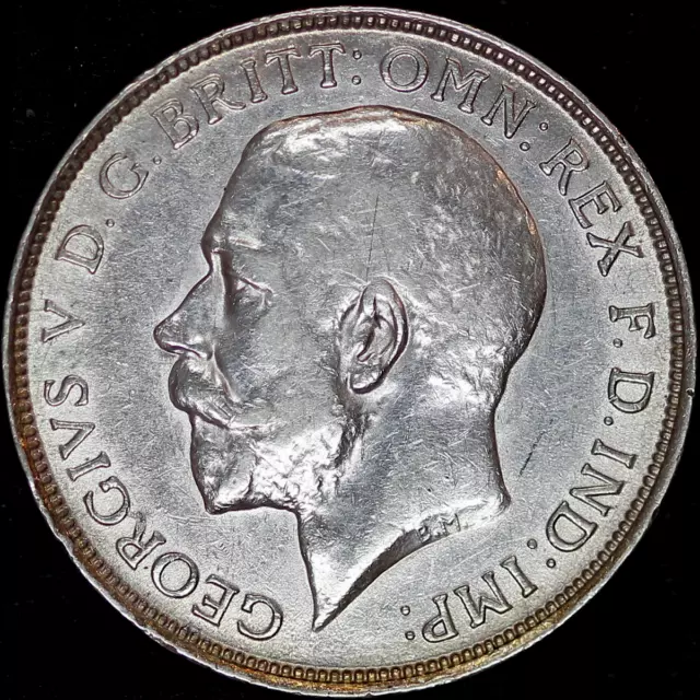 1915 George V Silver Florin - Rare (R2) - Attractive High Grade 2