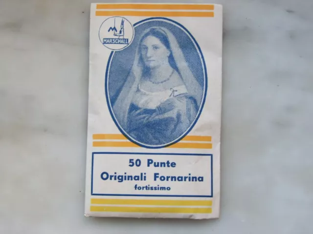 bustina con puntine  marca "Marschall fornarina" 50 puntine  mai aperta UN PEZZO