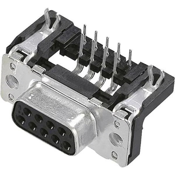 Harting 09 66 452 6611 connettore femmina sub d 90 poli 37 a saldare 1 pz