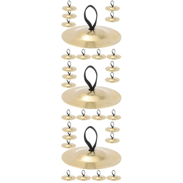 15 Paar Finger -Becken kleiner Percussion Instrument Bauchtanzinstrumente