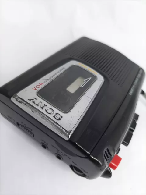 Sony TCM-453V Pressman Sprachrekorder Standard Kassette Diktiergerät Diktieren VOR 3