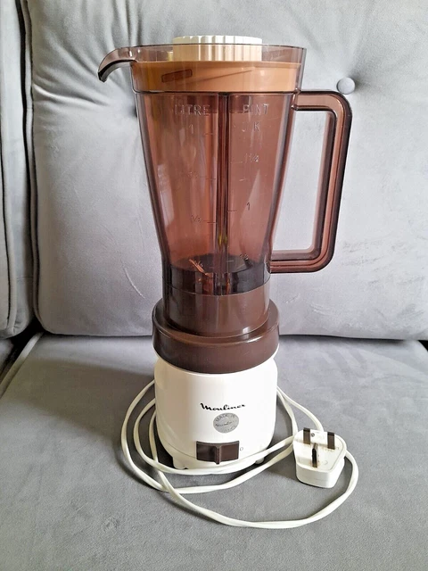 VINTAGE RETRO MOULINEX Blender Mill 2 Food Mixer In Good Working Order