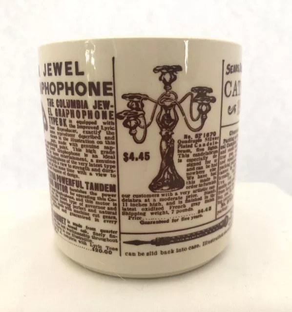 Sears Roebuck Catalog 1906 Advertising Graphophone $20.00 Coffee Mug Cup Vintage 2