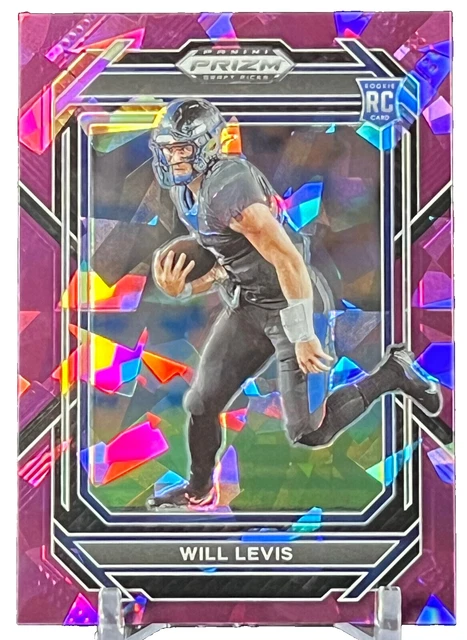 2023 Panini Prizm Draft Picks Will Levis Purple Ice /149 #103
