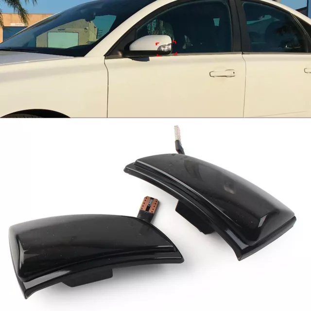 Led Dynamic Turn Signal Side Mirror Lamp Light For Volvo S40 V50 C70