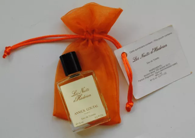 Miniature de parfum LES NUITS d'HADRIEN - Version 2  d'Annick Goutal (France)