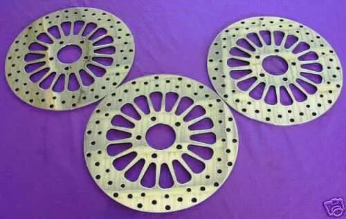 2000'-2007' Ss Polished Flhtcu Harley 11.5" Brake Rotors New In Box