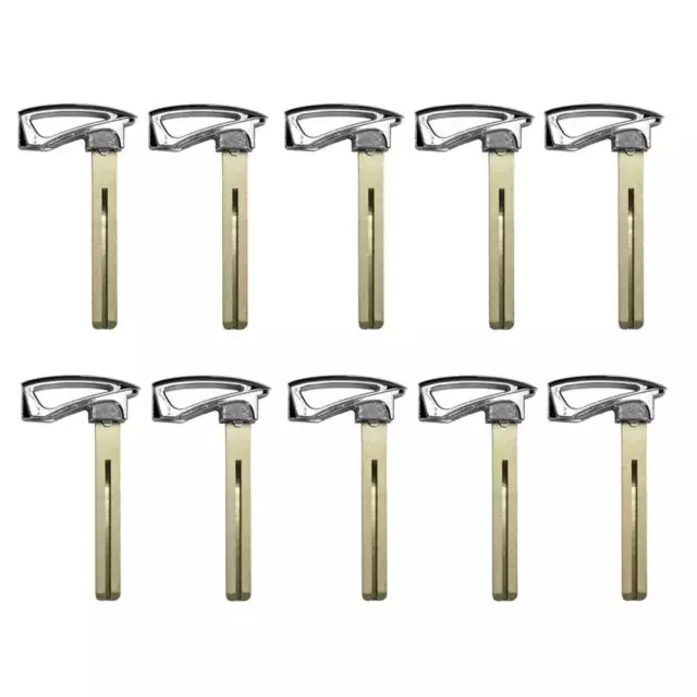 Uncut Prox Smart Emergency Key Blade Insert Replacement for Hyundai (10 Pack)