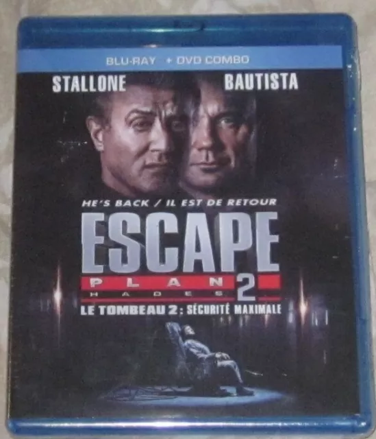 Escape Plan 2: Hades [Blu-Ray/DVD Combo] (Blu-ray)(Stallone/WWE Dave Bautista)