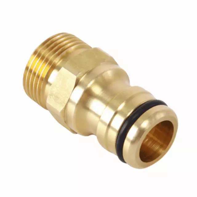 NEW ZORRO Brass Sprinkler Adaptor 3/4" BSP x 1/2" snap on connect.