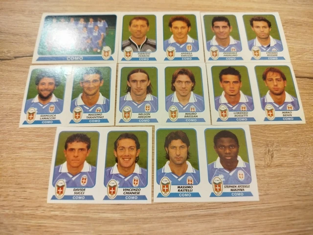 Calciatori Panini Serie a 2003 04 Squadra Completa Chievo Verona 24