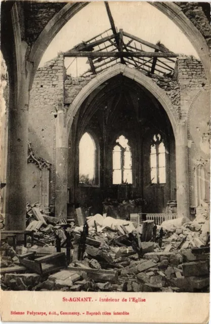 CPA St-Agnant - Intérieur de l'Eglise (240859)