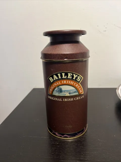 Vintage 1990 Churn Edition Bailey's Irish Cream Metal Tin - Ireland  ( Empty )