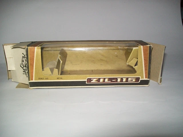 Boite Vide Miniature Russe Zil-115