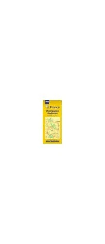 Michelin Map 241 France Champagne, ... by Michelin Travel Publ Sheet map, folded