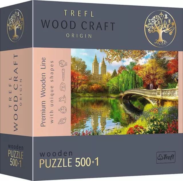 Holz Puzzle (500+1 Teile) - Central Park, New York Neu