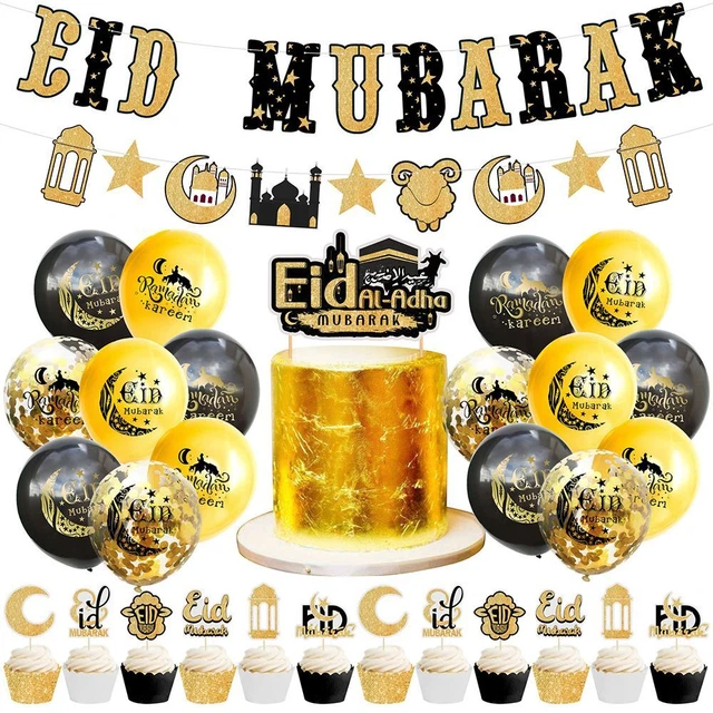 12 Ghirlande Ramadan Oro Con Stelle E Luna - Decorazioni Eid Mubarak Per Casa E Feste - Foto 4