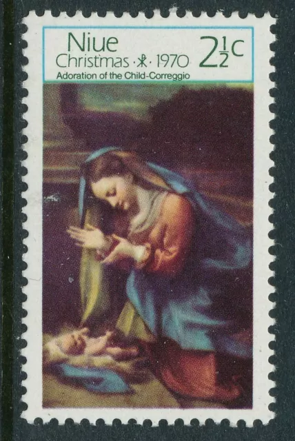 1970 Niue Christmas Stamp Fine Mint Mnh