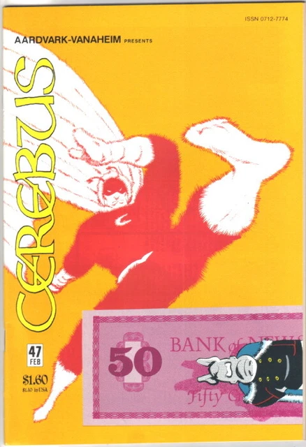 Cerebus the Aardvark Comic Book #47 AV 1983 VERY FINE+ NEW UNREAD