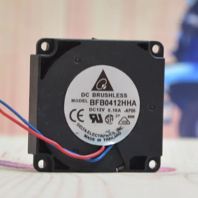 1pc Delta BFB0412HHA 4CM 4010 12V 0.10A 2-wire Turbo Blower Cooling Fan