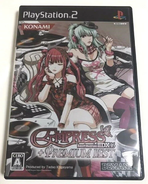 BEATMANIA IIDX 16 Empress + Premium Best Playstation 2 Import PS2 