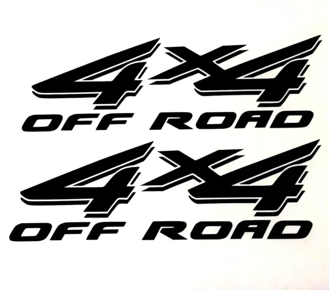 4X4 Off Road Decal Sticker 4Wd Truck Bed Ford F-150 Ranger Super Duty Chevy F150