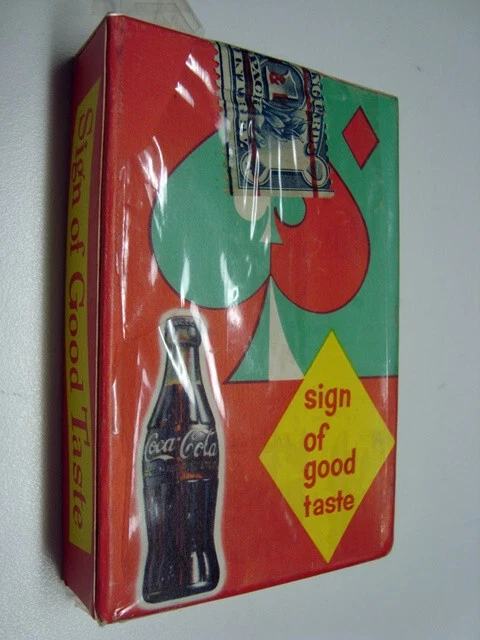 1959 Sealed Deck of Coca-Cola Playing Cards, Version #2