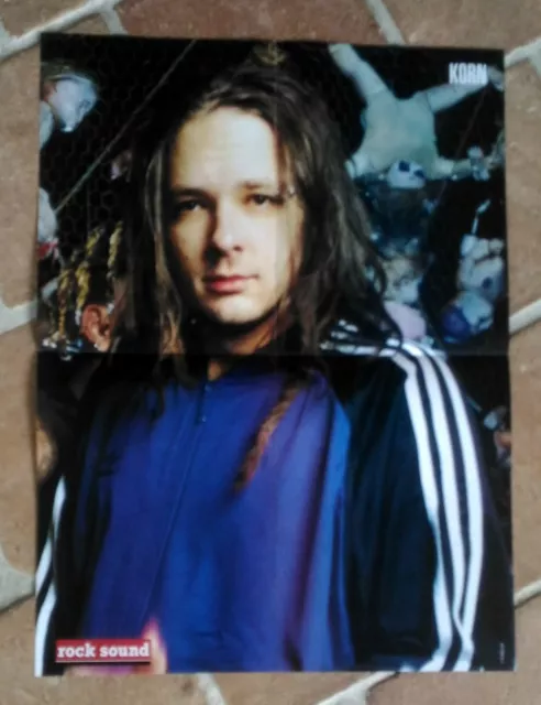 poster affiche magazine français rock metal KORN 56x42cm