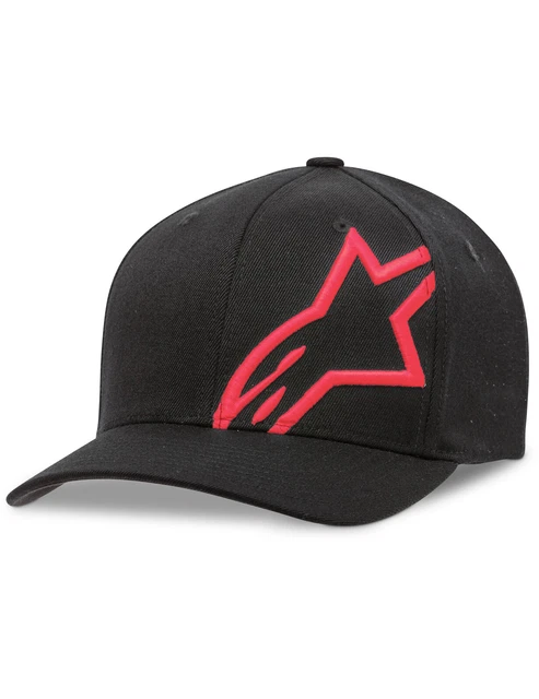 Alpinestars Corp Shift 2 Curved Brim Cap in Black/Red