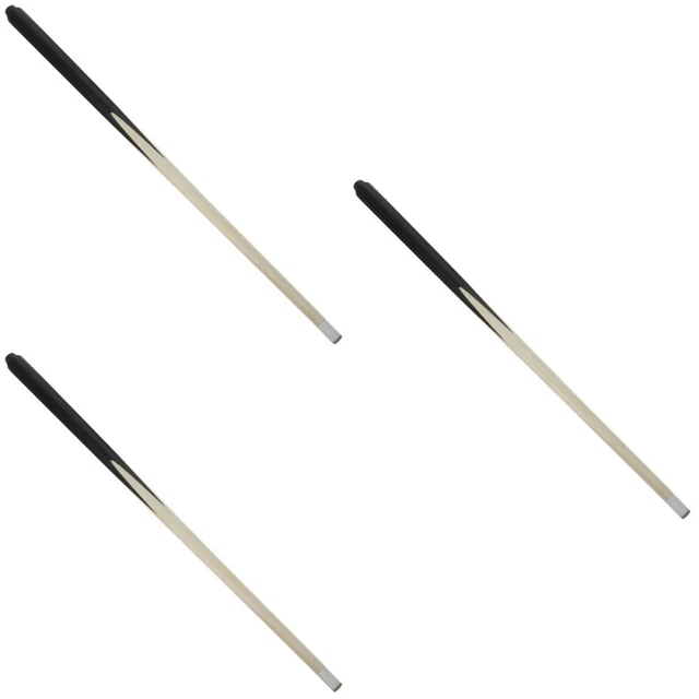 3 Pieces Bâton De Billard Pour Enfants Bois Queue Bras Balle Accessoires