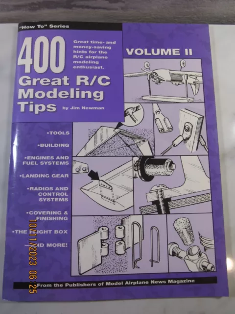 Model Airplane News 400 Great R/C Modeling Tips Volume II by Jim Newman