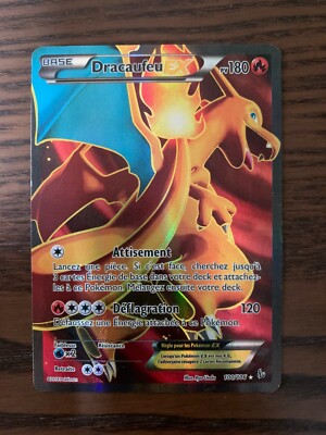 Carte Pokémon : Dracaufeu EX 100/106 XY Etincelles Française