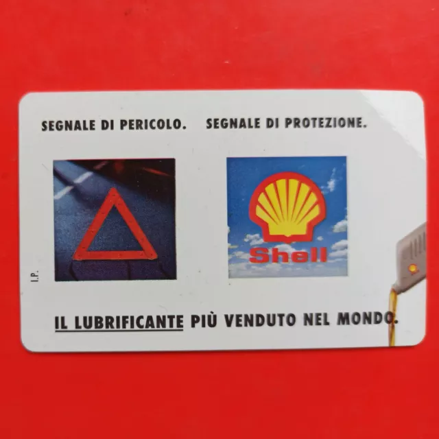 Schede telefoniche Serie *Scheda SIP OMAGGIO Shell carburanti nuova Rara