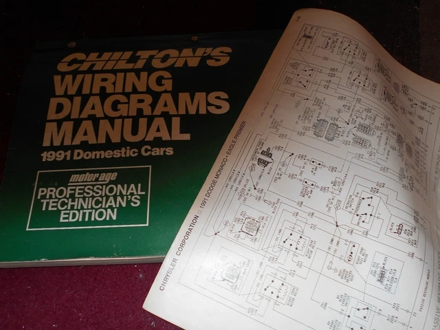 1991 CHRYSLER NEW Yorker Imperial Wiring Diagrams Schematics Manual