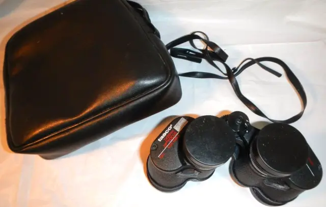 Tasco 7x35MM Binoculars Black, with Case Model 2001, hiking, hunting, Sports
